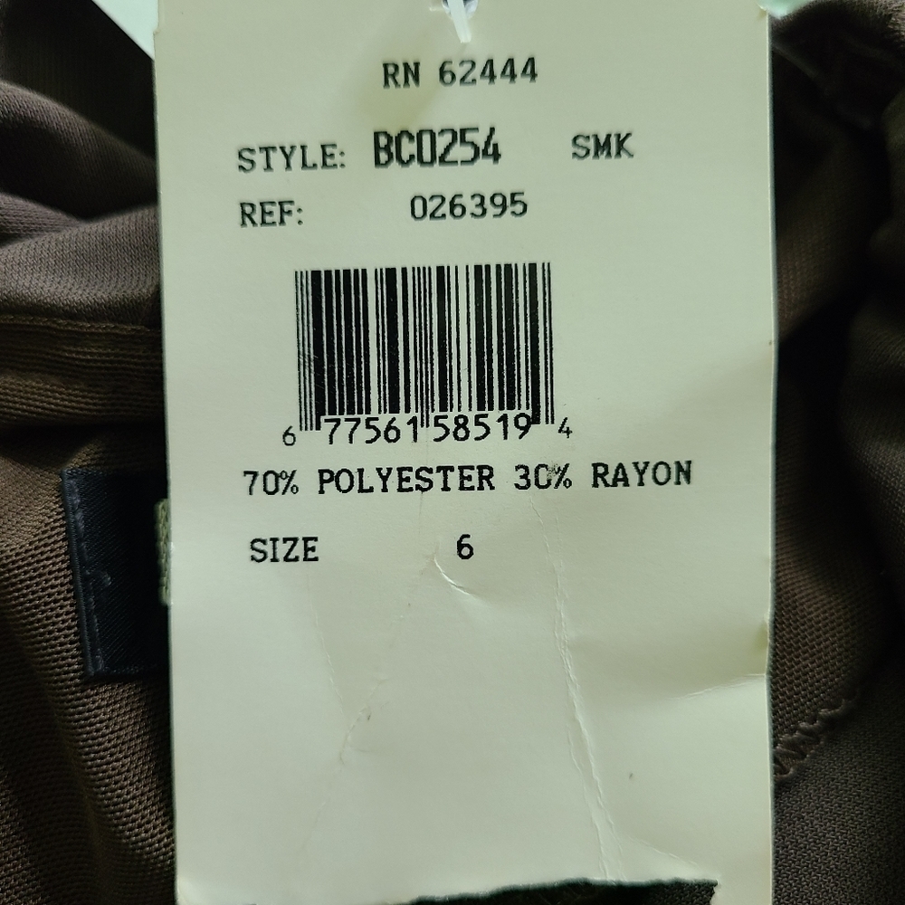 NWT NICOLE MILLER sleeveless midi dress - Picture 4 of 8